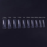 100pcs False Nail Set with Quick Binding Poly Gel Mold