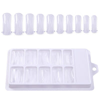 100pcs False Nail Set with Quick Binding Poly Gel Mold