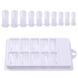 100pcs False Nail Set with Quick Binding Poly Gel Mold