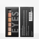 6 Color Glamorous Smokey Eyeshadow Pallete