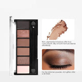 6 Color Glamorous Smokey Eyeshadow Pallete