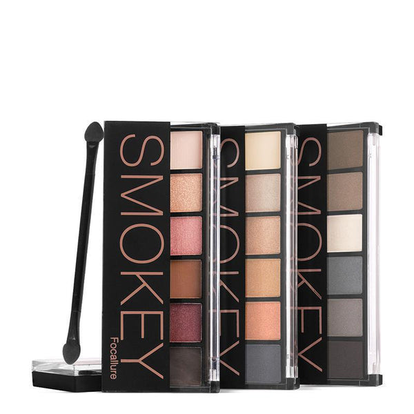 6 Color Glamorous Smokey Eyeshadow Pallete