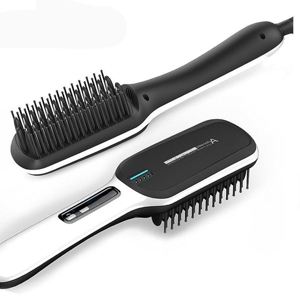 Hair Straightener Heating Brush Anti-scald Comb