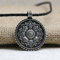 Tibet Spiritual Mandala Men's Religious Necklace