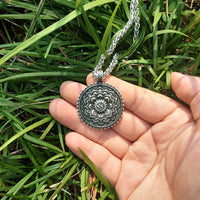 Tibet Spiritual Mandala Men's Religious Necklace