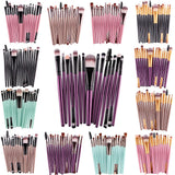 15PCS Set Professional Makeup Brushes