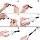 Portable Makeup Brush Cleaner and Dryer Spinner Kit