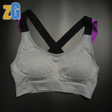 Fitness Yoga Push Up Sports Bra