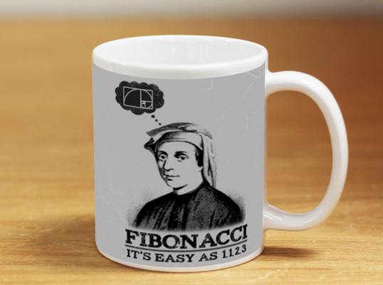 Fibonacci Easy As 1123 - Mug