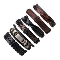 3 to 6pcs. Multilayer Braid Bracelets & Bangles