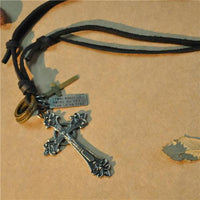 Vintage Leather Men's Necklace