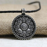 Tibet Spiritual Mandala Men's Religious Necklace