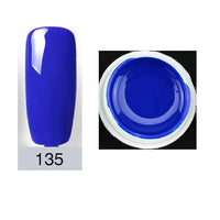 UV Nail Gel Polish Solid Color Varnish