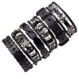 3 to 6pcs. Multilayer Braid Bracelets & Bangles