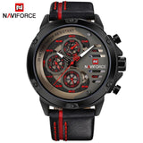 NAVIFORCE Men's Watch with Week and Date Display