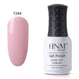 UV Nail Gel Polish Semi Permanent Polish Light Colors