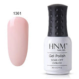 UV Nail Gel Polish Semi Permanent Polish Light Colors