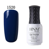 UV Nail Gel Polish Semi Permanent Polish Pure Colors