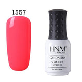 UV Nail Gel Polish Semi Permanent Polish Pure Colors