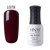 UV Nail Gel Polish Semi Permanent Polish Pure Colors