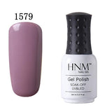 UV Nail Gel Polish Semi Permanent Polish Pure Colors