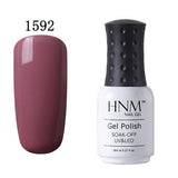 UV Nail Gel Polish Semi Permanent Polish Pure Colors