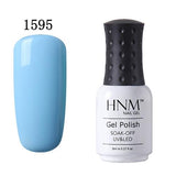 UV Nail Gel Polish Semi Permanent Polish Pure Colors