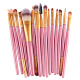 15PCS Set Professional Makeup Brushes