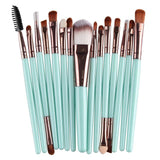 15PCS Set Professional Makeup Brushes