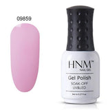 UV Nail Gel Polish Semi Permanent Polish Light Colors