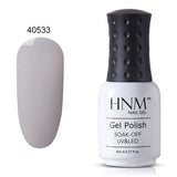 UV Nail Gel Polish Semi Permanent Polish Light Colors