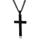 Cross Pendant Men's Religious Necklace