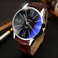 YAZOLE Leather Band Classic Watch