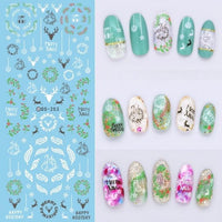 DIY Water Transfer Nails Art Sticker Sets