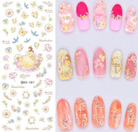 DIY Water Transfer Nails Art Sticker Sets