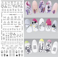 DIY Water Transfer Nails Art Sticker Sets