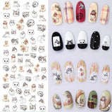 DIY Water Transfer Nails Art Sticker Sets