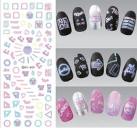 DIY Water Transfer Nails Art Sticker Sets