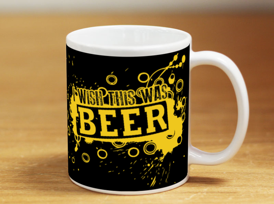 Wish This Was Beer - Mug